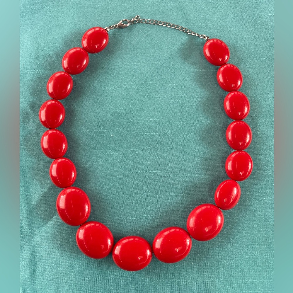 Vintage Red Necklace